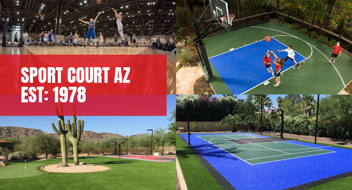 Backyard Basketball Court Builders Of Arizona